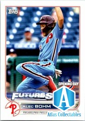 2022 Topps Opening Day #97 Alec Bohm Phillies